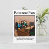 Humor van de PARTIJ Uittreding "Spectickles" Kaart (Staand voorkant)