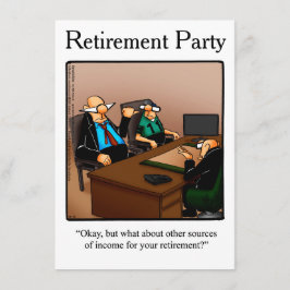 Humor van de PARTIJ Uittreding "Spectickles" Kaart