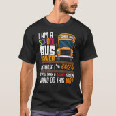 Humor van de stuurschool Passion Bus Sarcastic Pro T-shirt (Voorkant)