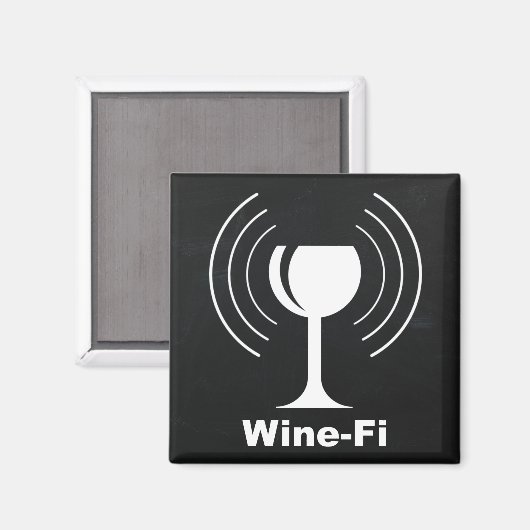 Humor van de Wijnvoerleiding Magneet (Voorkant / Achterkant)