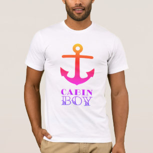 Humor van de zeemacht van de Nautical Anchor Navy T-shirt