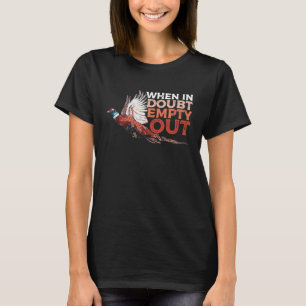 Humor van fazant Hunting als fazant of jager T-shirt