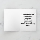 Humor van het Jubileum voor het huwelijk Kaart (Binnen)