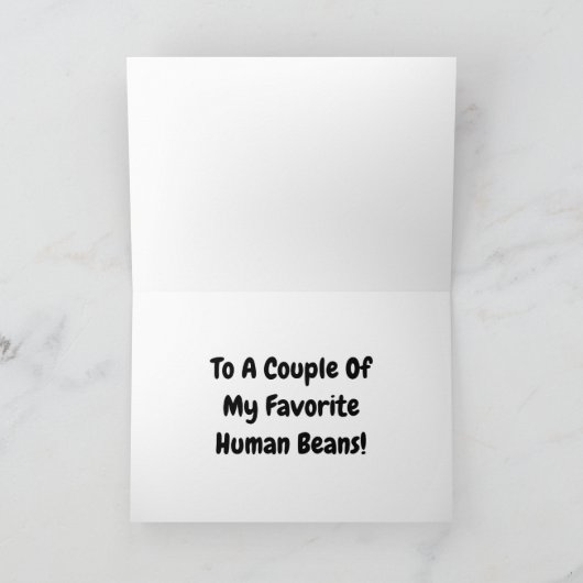 Humor van Jubileum - enkele favoriete menselijke b Kaart (Binnen)