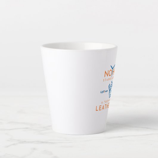 Humor van leder - Mok (Voorkant)