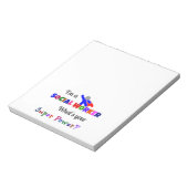 Humor van maatschappelijk werkers notitieblok (Linkerzijde)