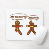 Humor van ontbijtkoek muismat (Met muis)