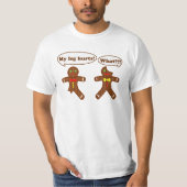 Humor van ontbijtkoek t-shirt (Voorkant)