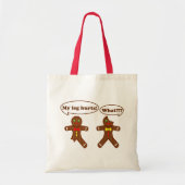 Humor van ontbijtkoek tote bag (Voorkant)