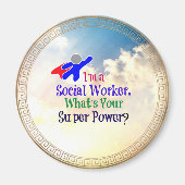 Humor van Sociaal Werkers Magneet (Voorkant)