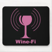 Humor van wijn muismat (Voorkant)