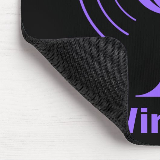 Humor van wijn muismat (Hoek)