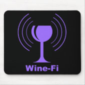 Humor van wijn muismat (Voorkant)