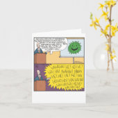 Humor virus kaart (Gele Bloem)