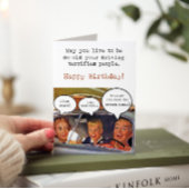 Humor Volwassen Vader Rijden Verjaardag Wenskaart Bedankkaart