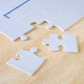 Humor voor aangepaste teksttypografie quarantaine  legpuzzel (Zijkant)