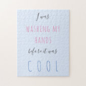 Humor voor aangepaste teksttypografie quarantaine legpuzzel (Verticaal)