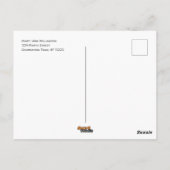 Humor voor annulering Cartoon van uitgestelde part Briefkaart (Achterkant)