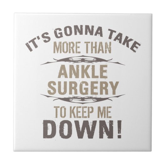 Humor voor chirurgie tegeltje (Voorkant)