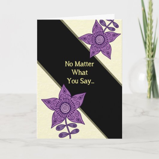 Humor voor Dag van de Baas Kaart (Voorkant)