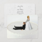 Humor voor de bruinbruiloft kaart (Voorkant / Achterkant)