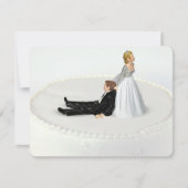 Humor voor de bruinbruiloft kaart (Voorkant)