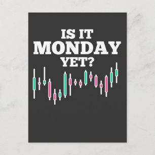 Humor voor effectenbeurs briefkaart