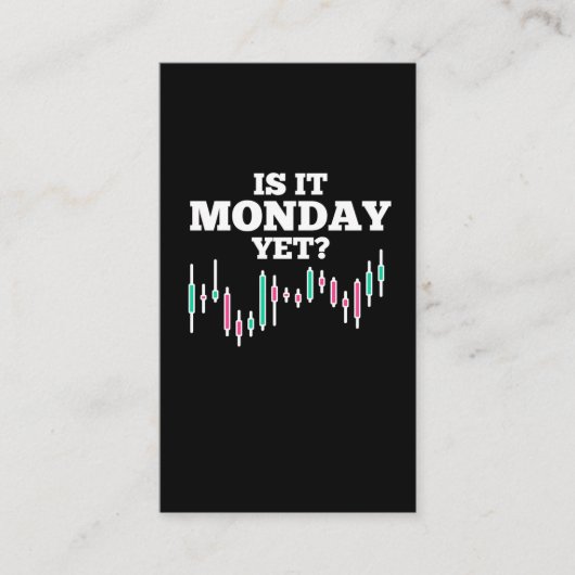 Humor voor effectenbeurs visitekaartje (Voorkant)