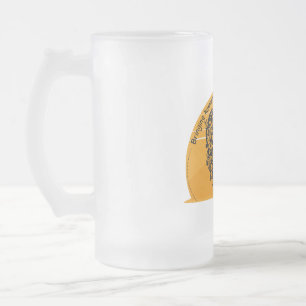 Humor voor elke patiënt afzonderlijk matglas bierpul
