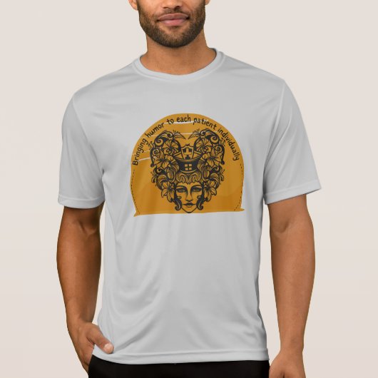 Humor voor elke patiënt afzonderlijk t-shirt (Voorkant)