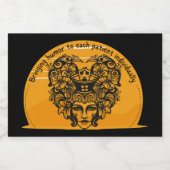 Humor voor elke patiënt afzonderlijk voedselcontainer etiket (Enkel label)