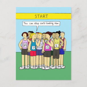 Humor voor haar eetkrabben briefkaart