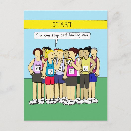 Humor voor haar eetkrabben briefkaart (Voorkant)