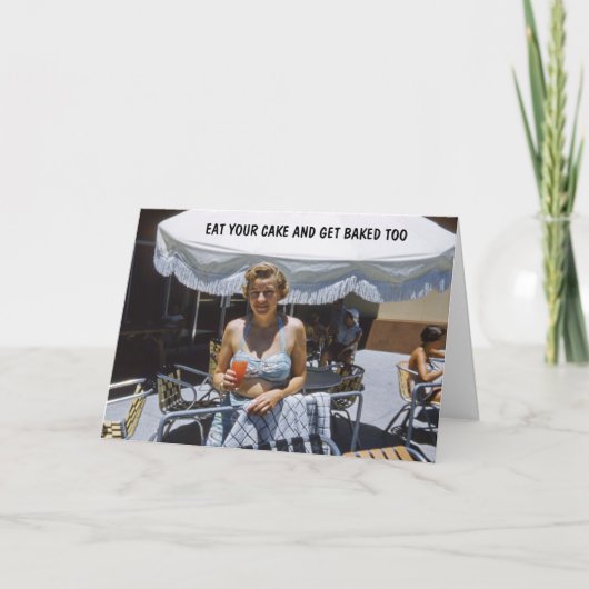 Humor voor haar kaart (Voorkant)