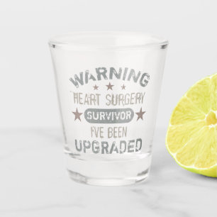 Humor voor hartchirurgie shot glas