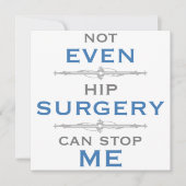 Humor voor heupchirurgie (Voorkant)