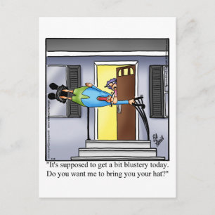 Humor voor Hi en Hallo Briefkaart