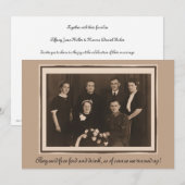 Humor voor huwelijksuitnodiging grappige aangepast kaart (Voorkant / Achterkant)