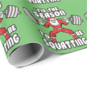 Humor voor kerstvakantie - kerstcadeauplein cadeaupapier (Rol Hoek)