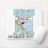 Humor voor luchtverkeersleiders muismat (Met muis)