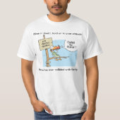 Humor voor luchtverkeersleiding T-Shirt (Voorkant)