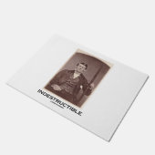 Humor voor onverwoestbare phineas Gage Psychology Deurmat (Schuin)