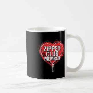 Humor voor open hartchirurgie Funny Zipper Club Li Koffiemok