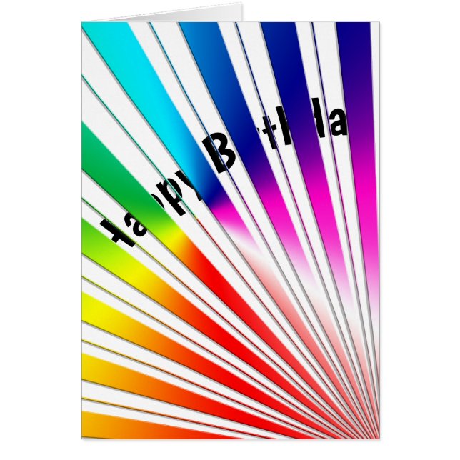 humor voor regenboogverjaardag (Voorkant)