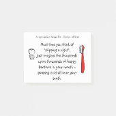 Humor voor tandheelkundig gebruik - Post-it Notes  (Voorkant)