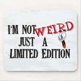 Humor voor vreemde prijsopgave muismat