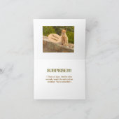 Humor/Vriendschap/VERRASSING! (GEEN VERRASSING) Kaart (Binnen)