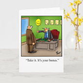 Humor Wenskaart "spectickles" Kaart (Gele Bloem)