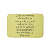 Humor wijn badmat (Voorkant)