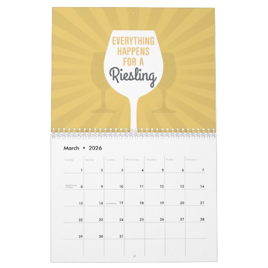 Humor wijn kalender (Mar 2026)